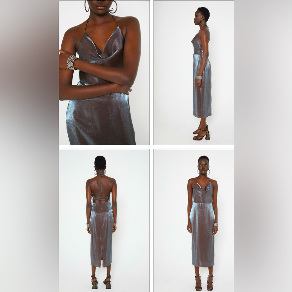 Back laced Slip dress